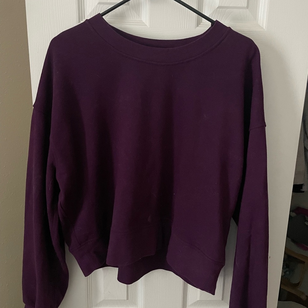 Lululemon Plum Crewneck Sweatshirt